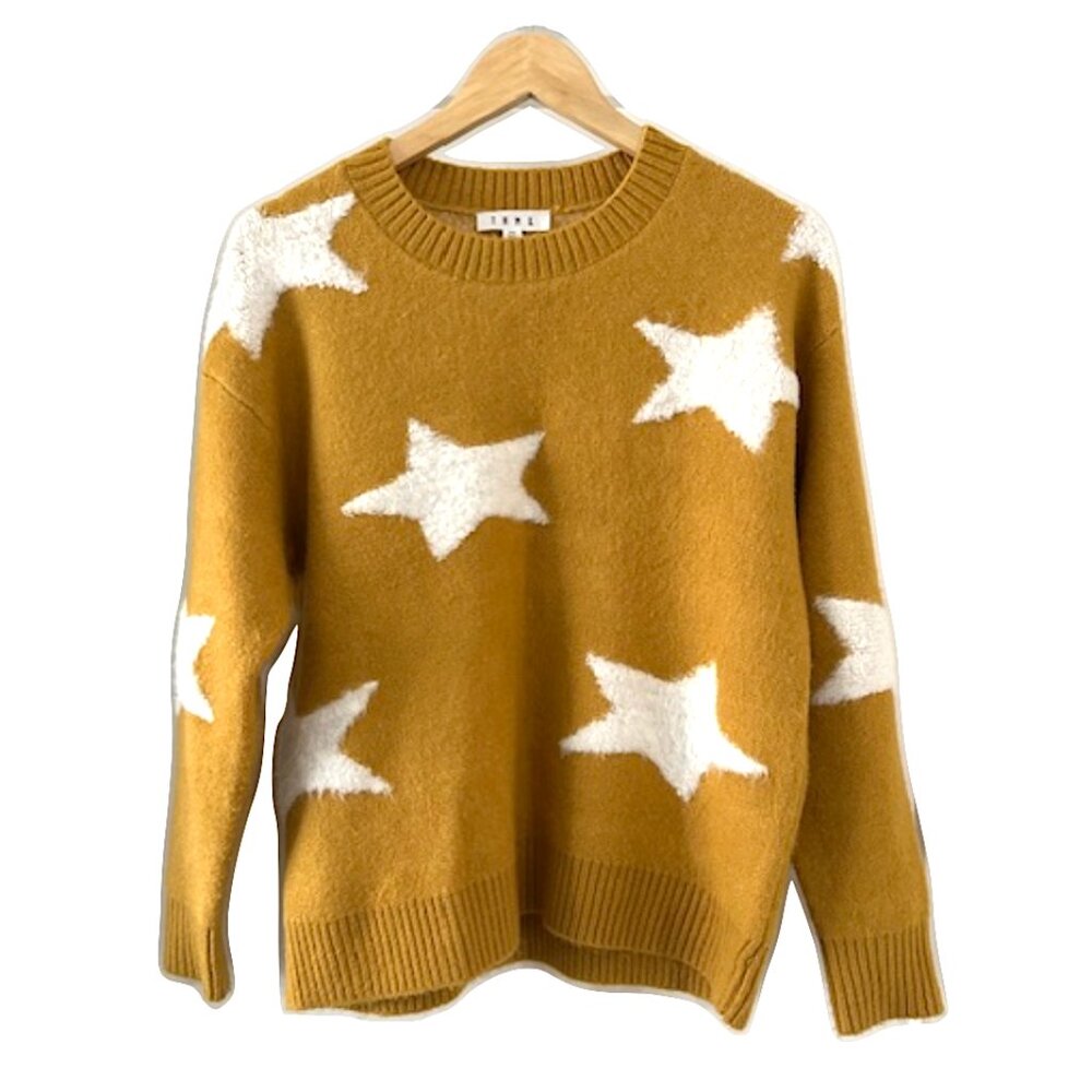 THML Yellow Star Sweater